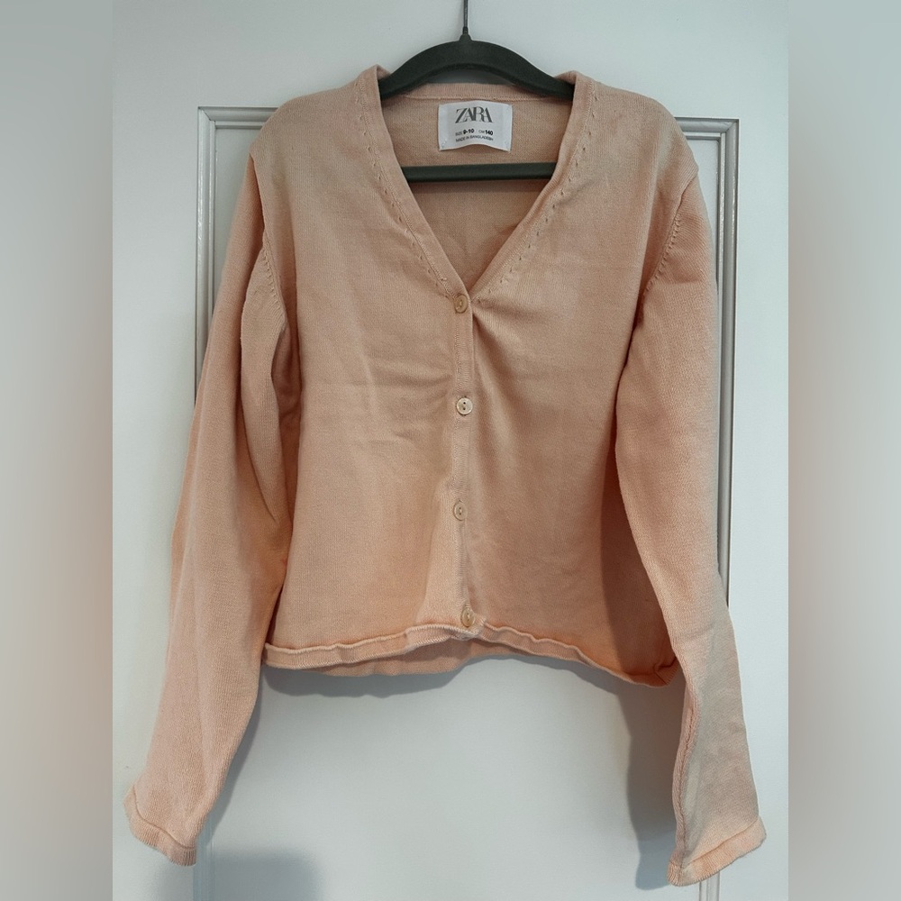 Zara Girls V-neck Cardigan